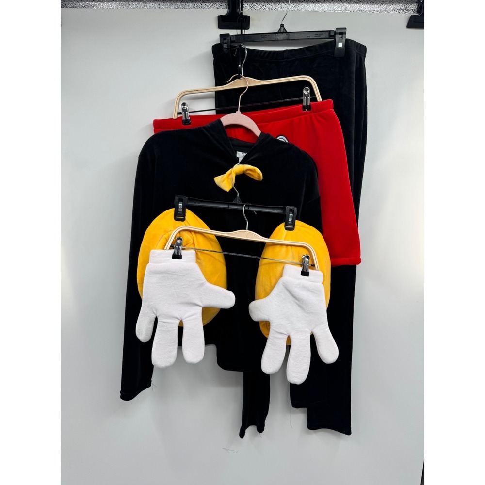 Disney Mickey Mouse Costume Youth Large Multicolor Cartoon Character Cosplay NWT